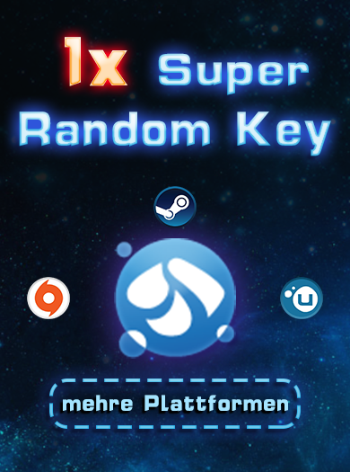 

1 Super Random Key (Steam, Origin, Uplay usw.)