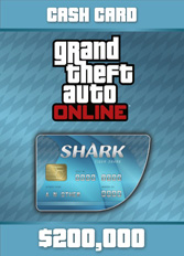 

GTA 5 Online: Tiger Shark Cash Card $200.000 (PC)