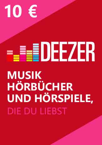 

Deezer Guthaben - 10 Euro Code (PC)