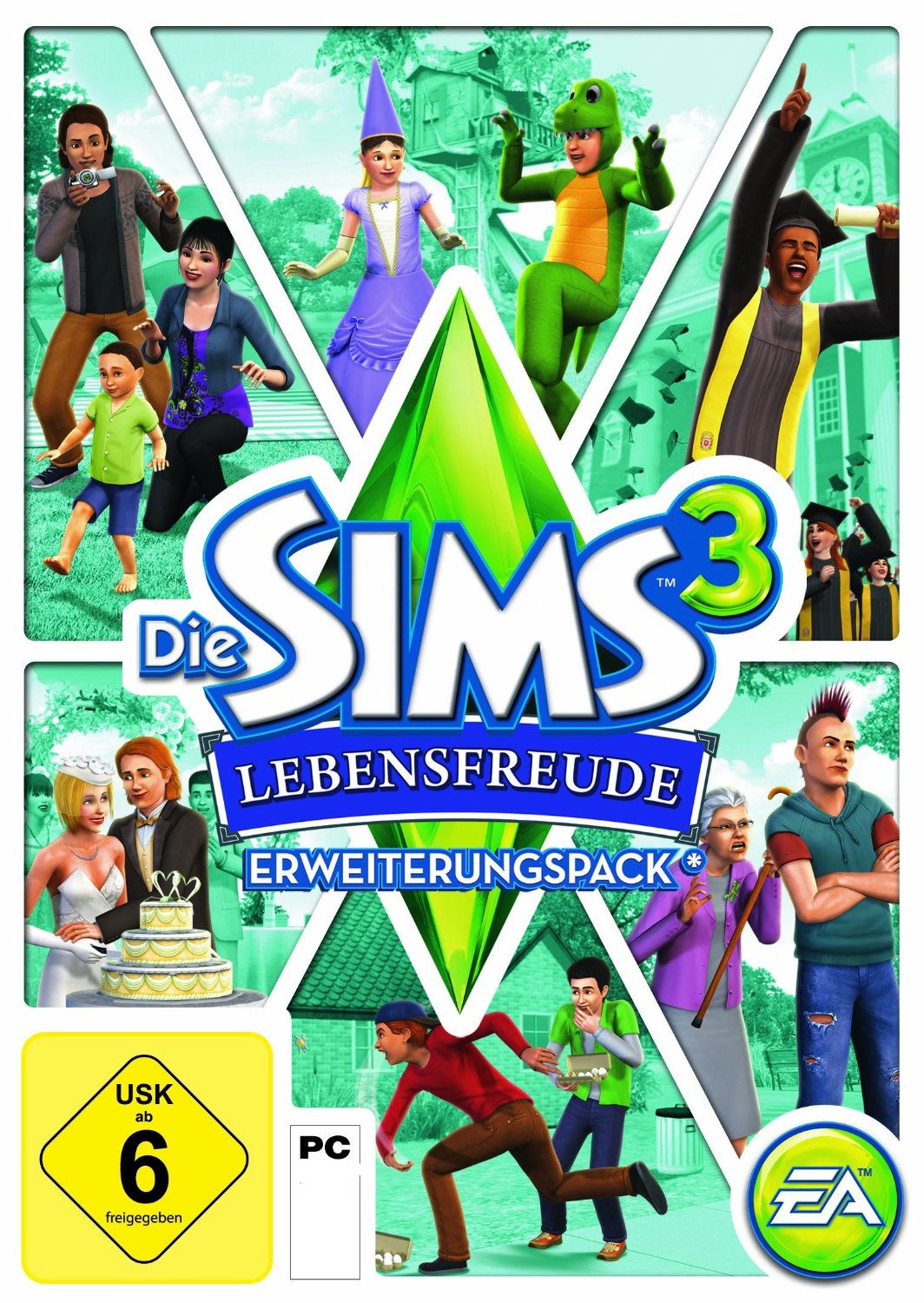 Die Sims 3 Lebensfreude Kaufen Sims 3 Addon Dlc Key Bei Gameladen