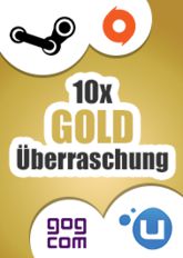 Official 10x Gold-Überraschung (Steam, Origin, Uplay, GoG)