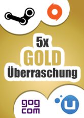 Official 5x Gold-Überraschung (Steam, Origin, Uplay, GoG)