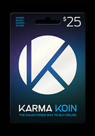 

Karma Koin 25 Dollar Card