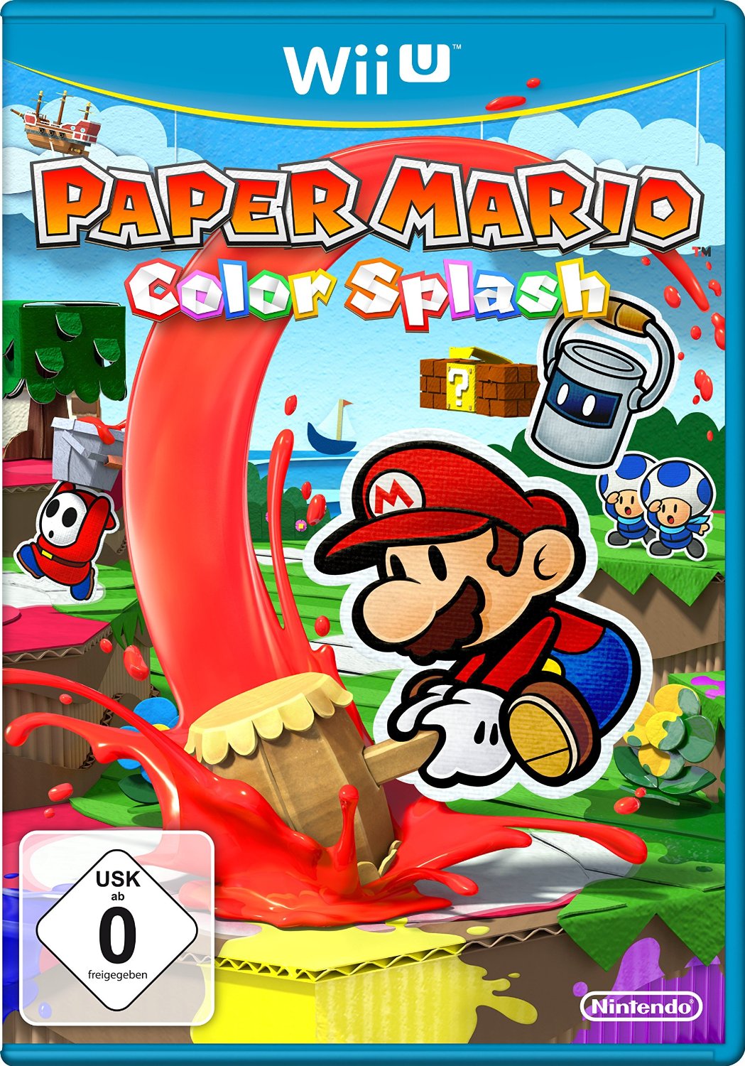 Official Paper Mario: Color Splash - Nintendo eShop Code (Wii U/EU/Digital Download Code)