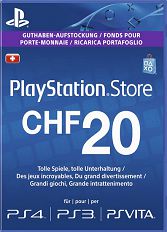 

(CH) PlayStation Network PSN Card 20 CHF nur CH-Store