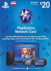 

(AT) PlayStation Network PSN Card 20 EUR nur AT-Store