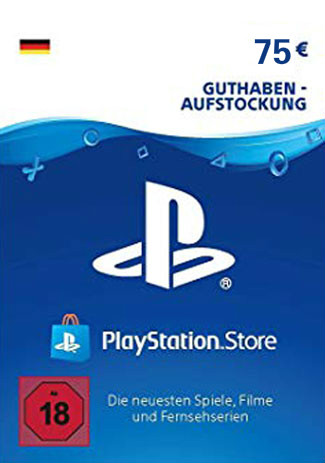 

PlayStation Network Card - 75 Euro (PS4/PS3/DE)