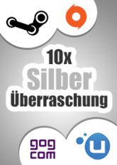 Official 10x Silber-Überraschung (Steam, Origin, Uplay, GoG)