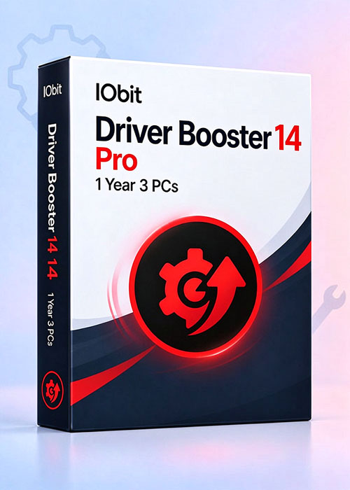 gameladen, IObit Driver Booster 14 Pro 1 Year 3 PCs CD Key Global