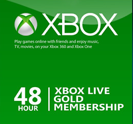 Official Xbox Live Gold 48 Hours