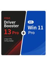 gameladen.com, IObit Driver Booster 13 Pro 1 Year 3 PCs CD Key Global+MS Win 11 Pro  Pack