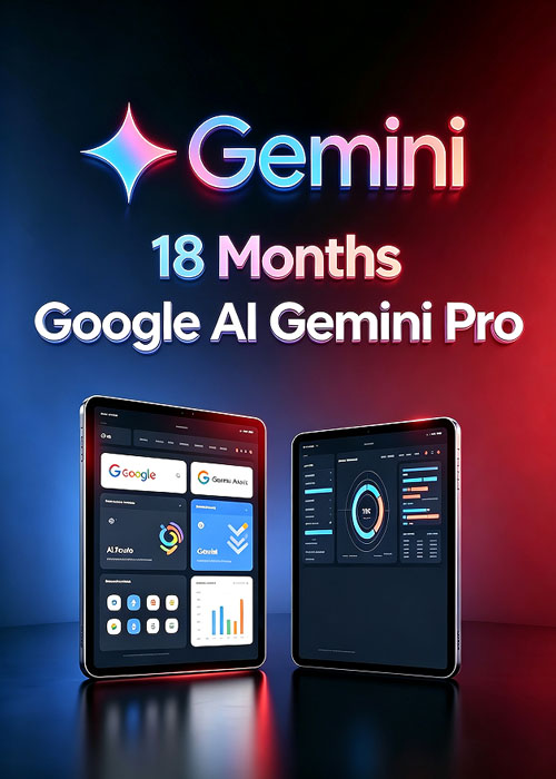 gameladen, Google AI Gemini Pro 18 Months