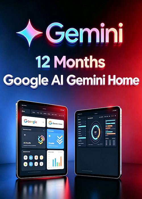 gameladen, Google AI Gemini Home 12 Months (Family Share)